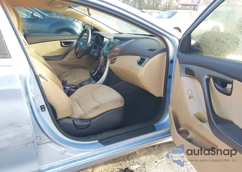 2013 Hyundai Elantra Gls из США, поврежденный, VIN KMHDH4AE7DU522789